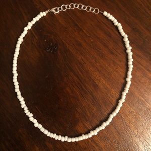 Handmade seed bead choker